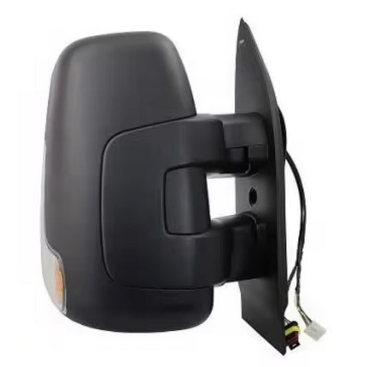 Iveco Daily 2014-2021 Electric Black Short Arm Wing Door Mirror Right Side