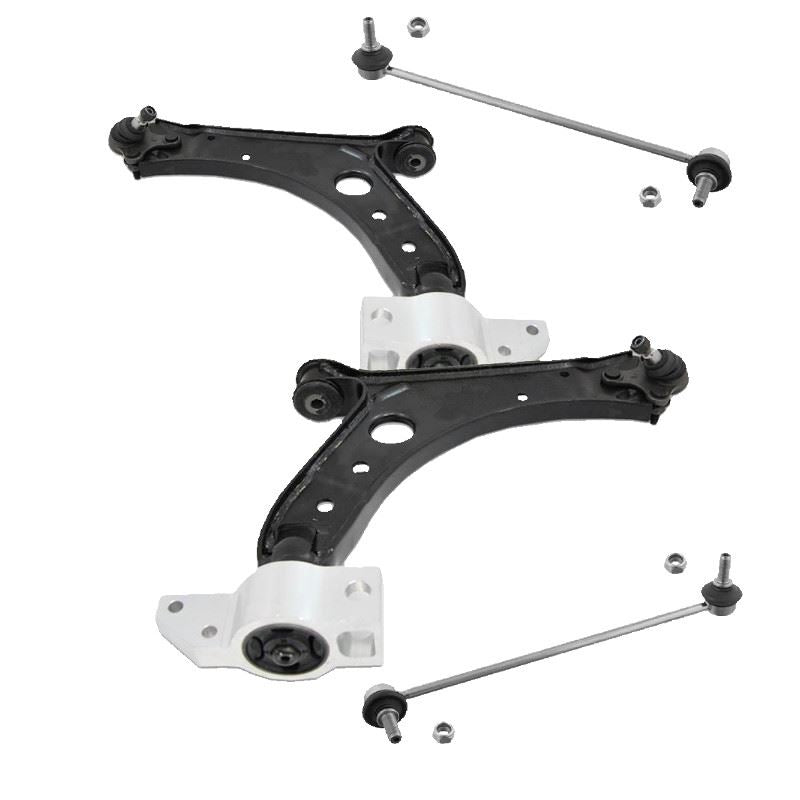 For Seat Toledo 2004-2010 Front Lower Wishbones Arms and Drop Links Pair