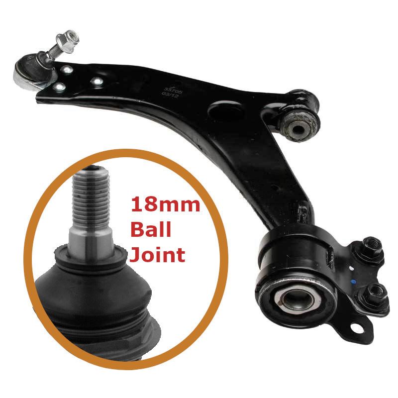 For Volvo V50 2004-2012 Lower Front Left Wishbone Suspension Arm