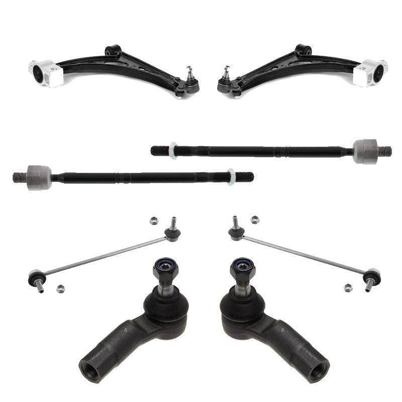 For Audi A3 2003-2012 Front Lower Left and Right Wishbones Arms Kit