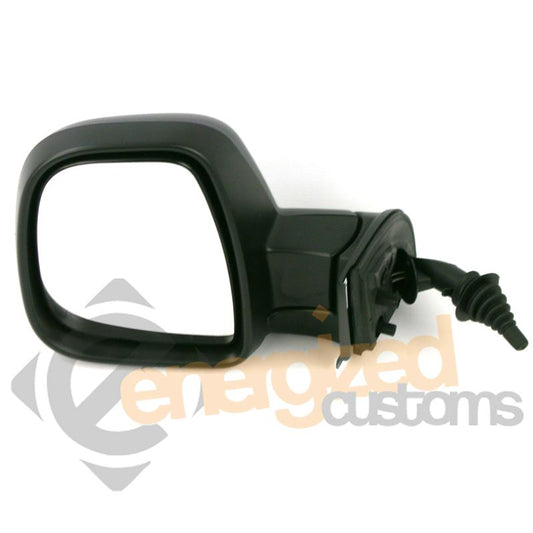 Wing Door Mirror Manual For Citroen Berlingo 2012-2016 Cable Black Passenger Side