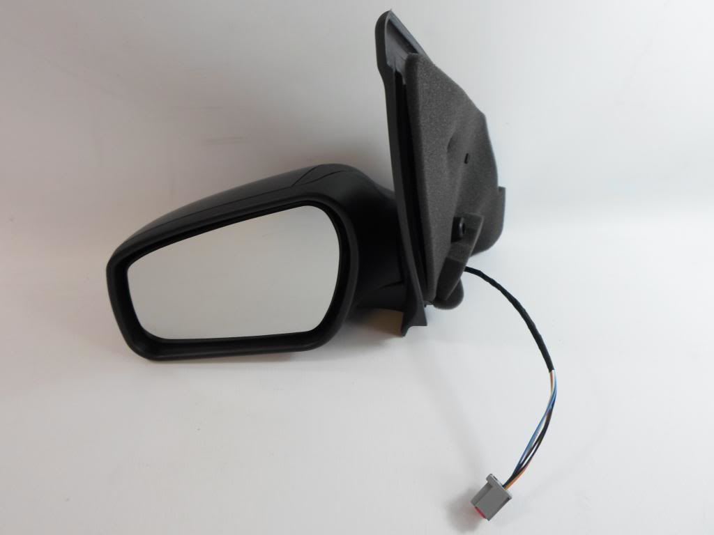 Ford Fusion 2006-2012 Electric Door Wing Mirror Black Left Side