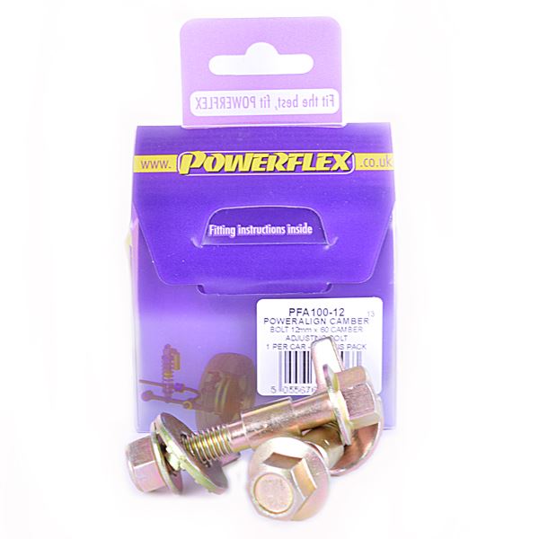 For Fiat Cinquecento 1991-1998 PowerFlex PowerAlign Camber Bolt Kit