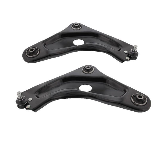 For Peugeot 208 2012-2016 Lower Front Wishbones Suspension Arms Pair