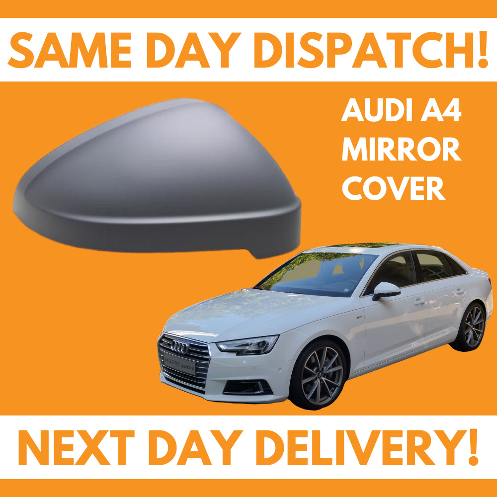 Audi A4 B9 Saloon/Avant 2015-2019 Wing Mirror Cover Primed Right Side