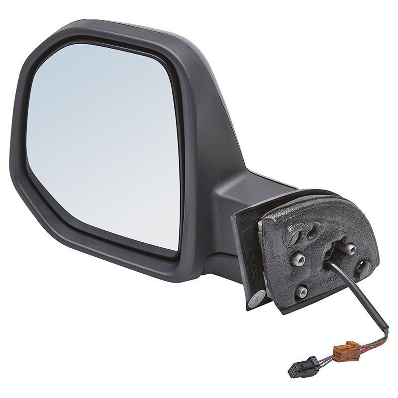 Citroen Berlingo Van 2008-6/2012 Electric Black Wing Door Mirror Passenger Side