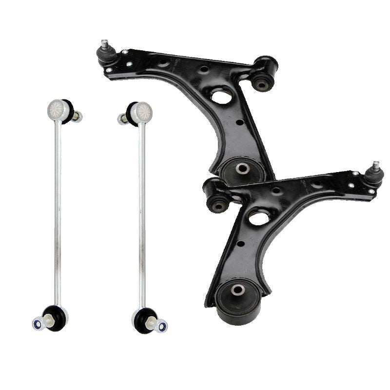 For Alfa Romeo Mito 2009-2015 Front Lower Wishbones Arms and Drop Links Pair