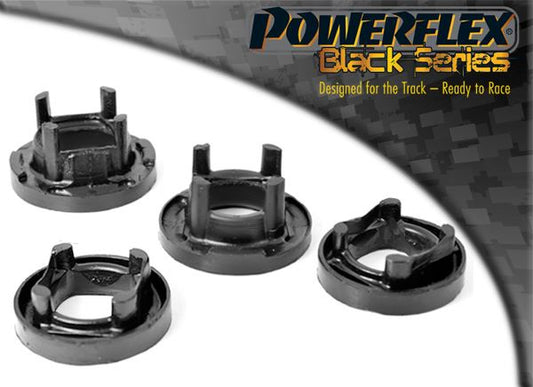 For BMW 1 Series 2004-2013 PowerFlex Black Rear Subframe Front Mount Insert