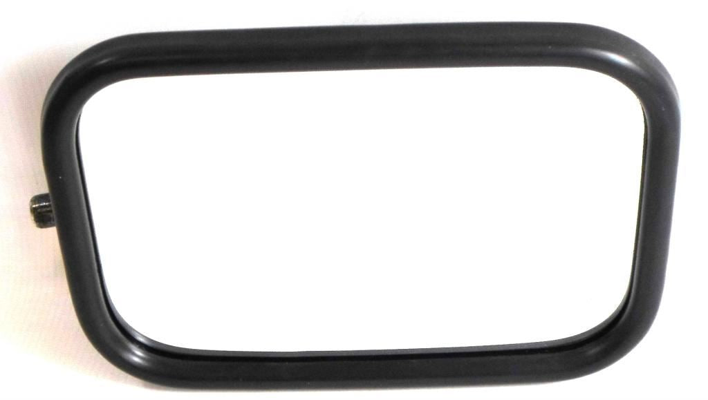 Land Rover Defender 1969-2006 Manual Wing Door Mirror Black Cover Drivers Side