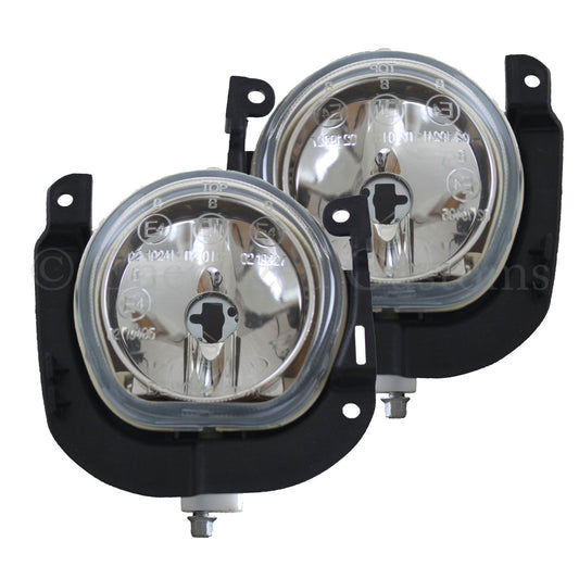 Fiat Fiorino 2008-> Front Fog Light Lamps 1 Pair O/S & N/S