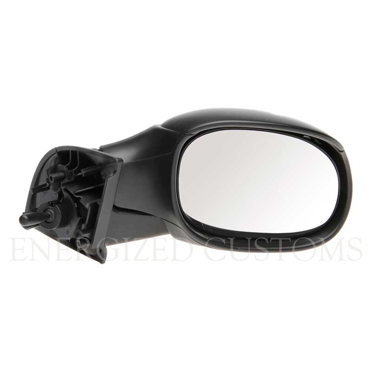 Citroen C3 2002-5/2010 Cable Adjust Wing Door Mirror Black Cover Drivers Side