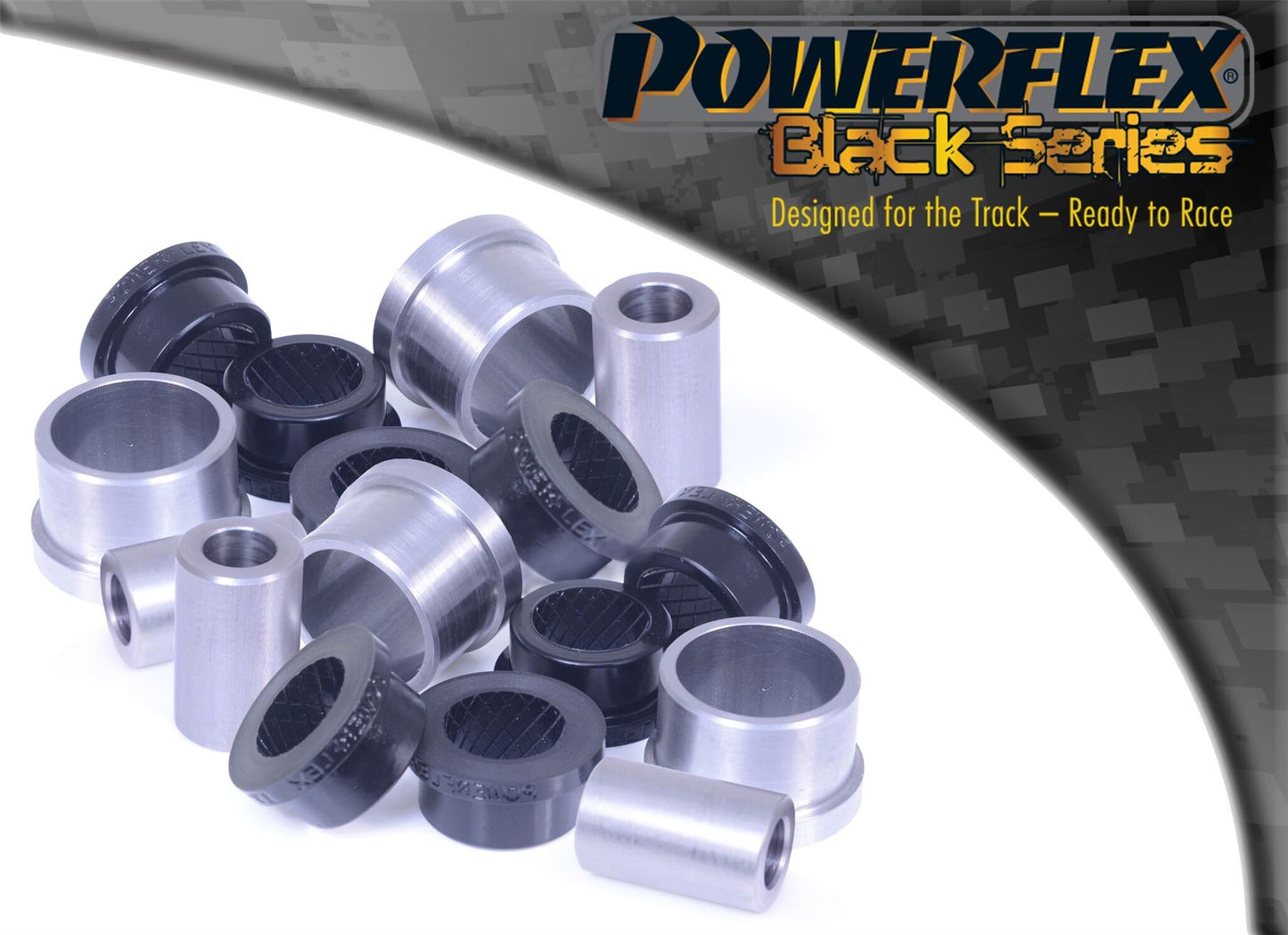 For Volvo XC60 (2009 onwards) PowerFlex Black Rear Upper Arm Bush