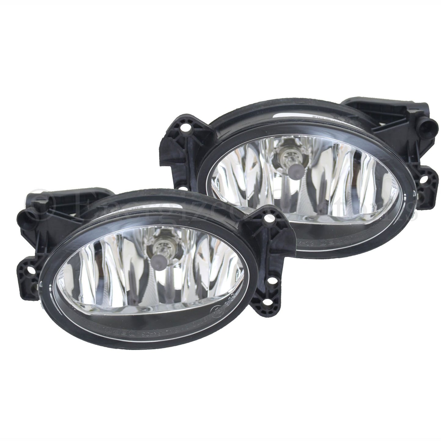 Mercedes Benz CLK (C209 / A209) 2008-2010 Front Fog Light Lamps 1 Pair O/S & N/S