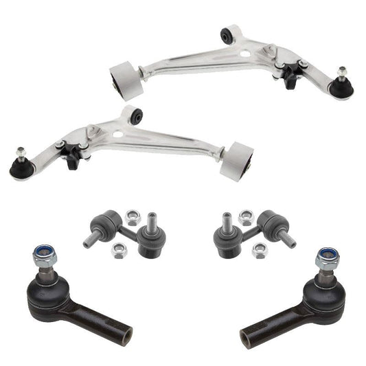 For Nissan X-Trail 2000-2007 Front Lower Left and Right Wishbones Arms Kit