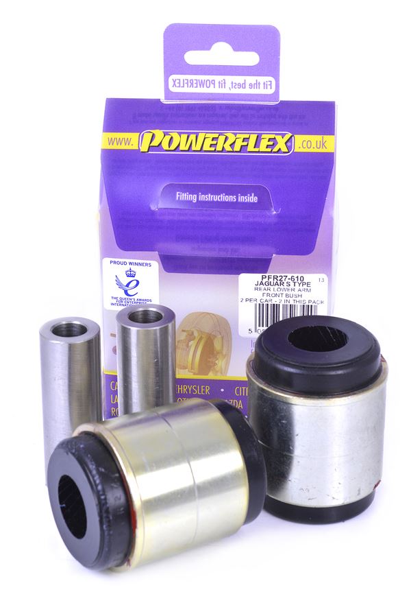 For Jaguar XJ-X351 2010- PowerFlex Rear Lower Arm Inner Front Bush