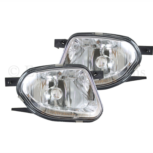 Mercedes Benz E Class (W211 / S211) 2004-2006 Front Fog Light Lamps 1 Pair O/S & N/S