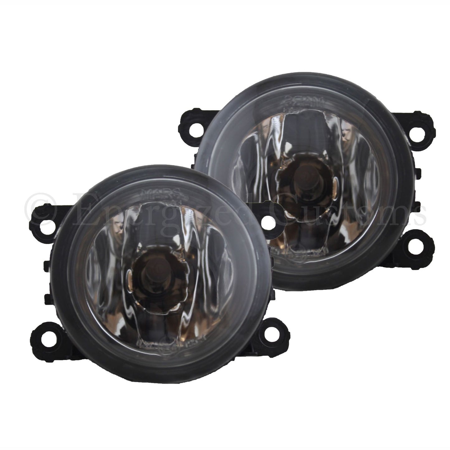 Renault Scenic MK3 6/2009-> Front Fog Light Lamps Inc. Bulb 1 Pair O/S & N/S