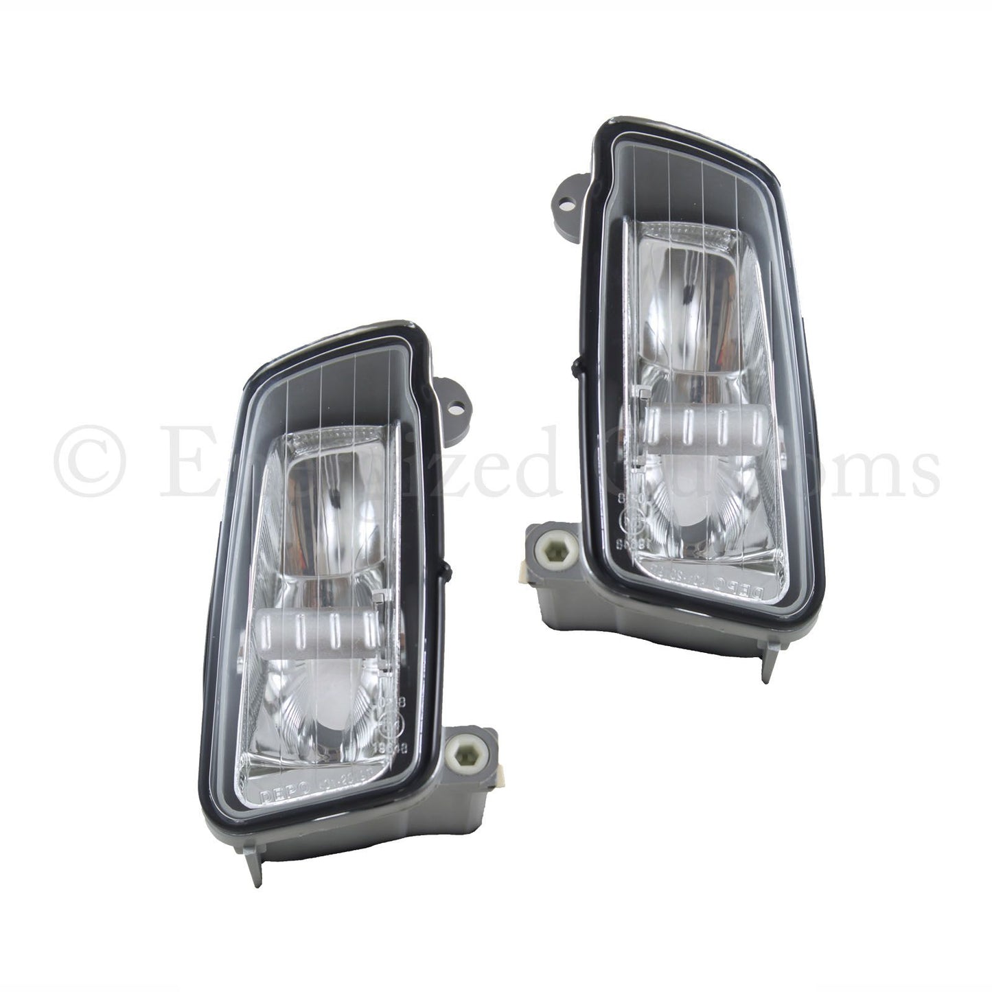 Ford Focus C-Max C Max 2007-2010 Front Fog Lights Lamps 1 Pair Left & Right