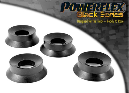 Mini Paceman R61 2WD 2013-2016 PowerFlex Black Rear Arm Front Bush Inserts