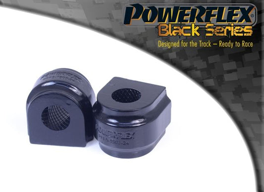 BMW F20, F21 1 Series (2011-) PowerFlex Black Front Anti Roll Bar Bush 23.6mm