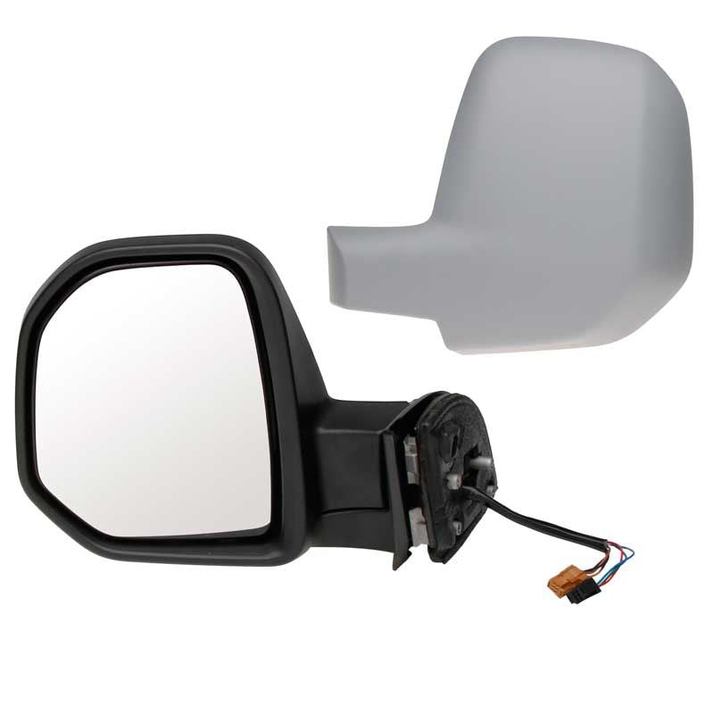 Citroen Berlingo Van 2008-6/2012 Electric Primed Wing Door Mirror Passenger Side