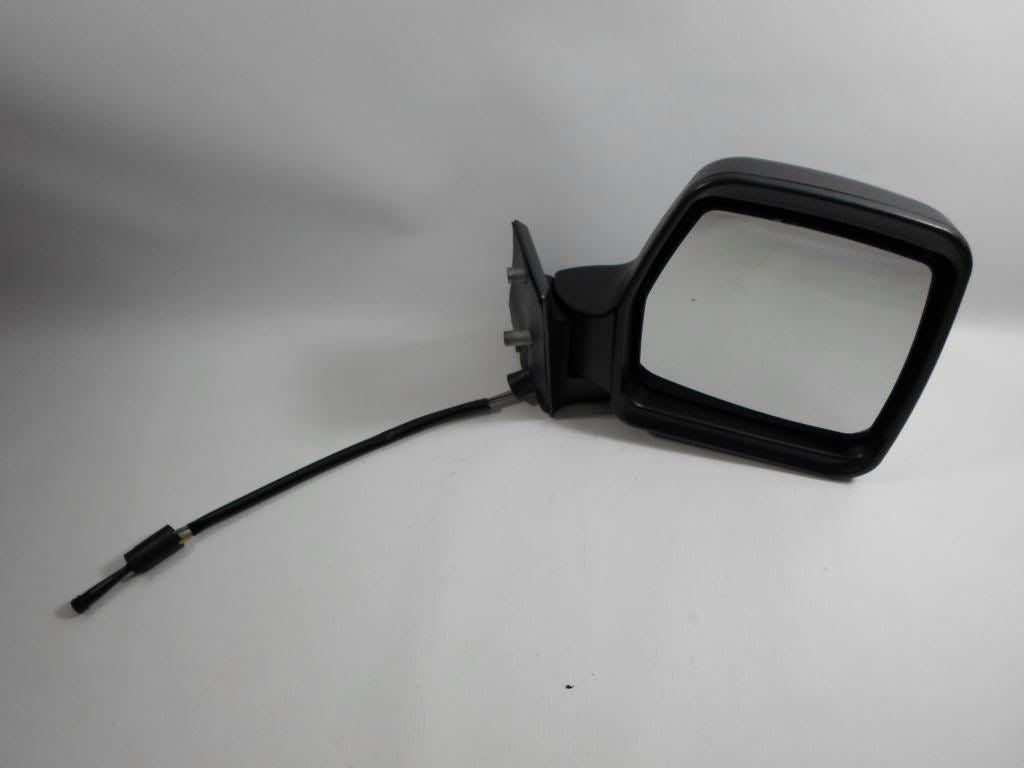 Citroen Dispatch 1995-2006 Cable Adjust Black Wing Door Mirror Drivers Side