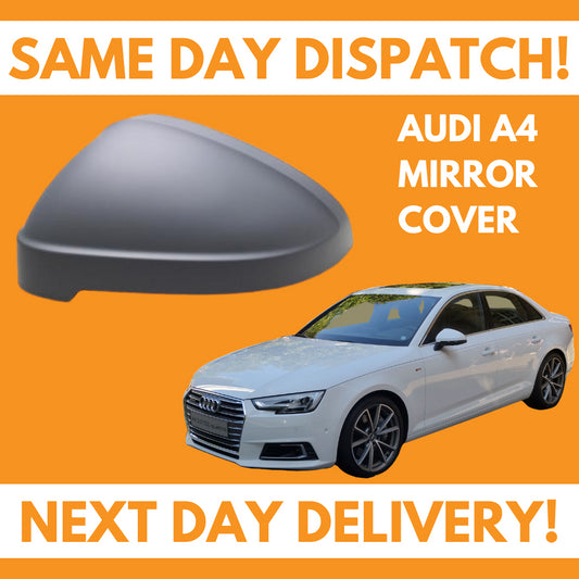 Audi A4 B9 Saloon/Avant 2015-2019 Wing Mirror Cover Primed Left Side