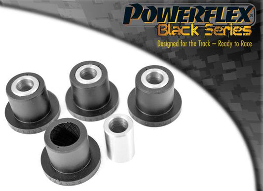 For Ford Orion 1980-1990 PowerFlex Black Series Rear Wishbone To Hub Bushes