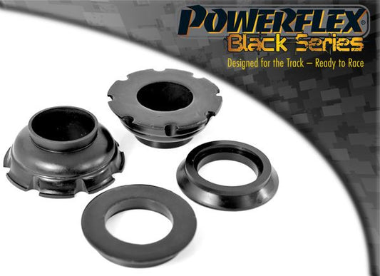 For Ford Escort RS Turbo Series 1 PowerFlex Black Front Top Shock Absorber Mount