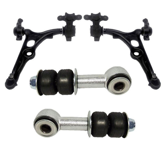 For Peugeot 806 1995-2002 Lower Front Wishbones Arms and Drop Links Pair