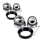 For Audi 90 1986-1991 Rear Wheel Bearing Kits Pair