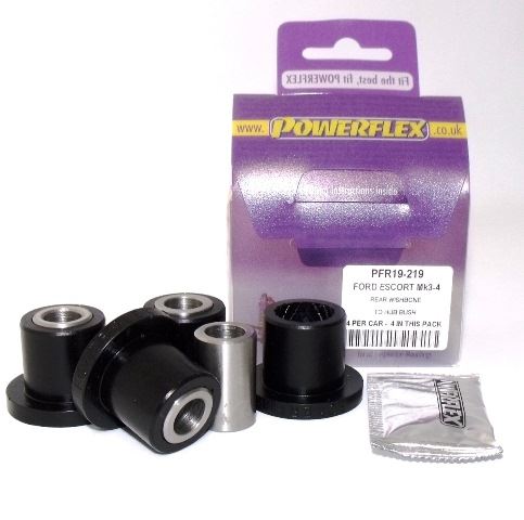 For Ford Escort Mk3 & 4 & XR3i 1980-1990 PowerFlex Rear Wishbone To Hub Bushes