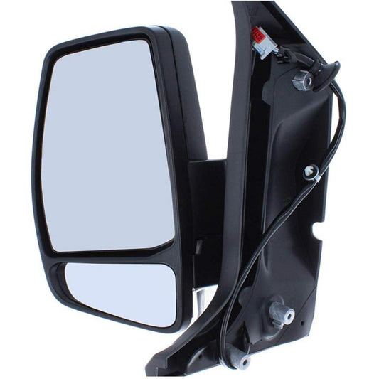 Ford Tourneo Custom 2012-2019 Black Manual Wing Door Mirror Passenger Side Left