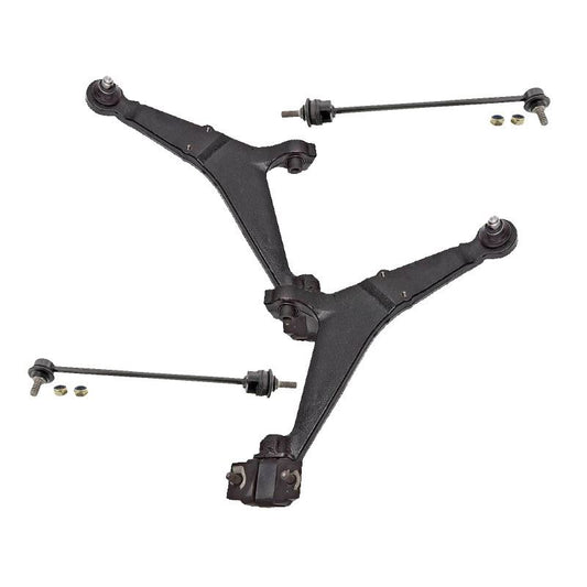 For Peugeot 106 1991-2003 Front Lower Wishbones Arms and Drop Links Pair