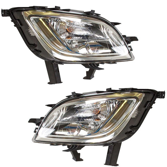 Vauxhall Astra J MK6 1/2010-> Front Fog Light Lamps 1 Pair O/S & N/S