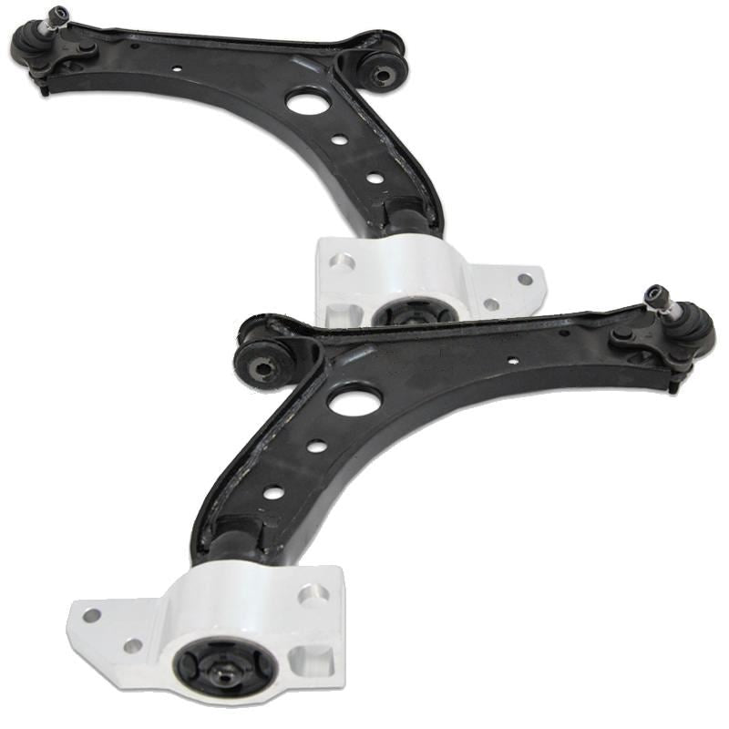 For VW Golf Mk6 2009-2015 Lower Front Wishbones Suspension Arms Pair