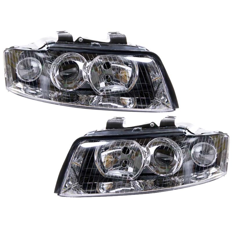 Audi A4 B6 2001-2004 Headlights Headlamps 1 Pair O/S & N/S