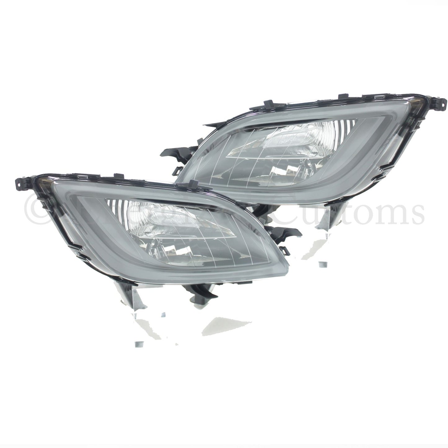 Vauxhall Astra J MK6 1/2010-> Front Fog Light Lamps 1 Pair O/S & N/S