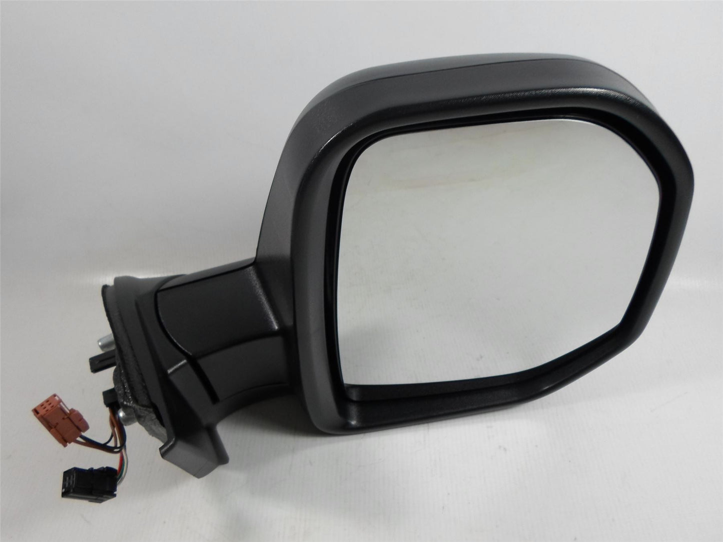 Citroen Berlingo 2008-6/2012 Electric Wing Door Mirror Black Cover Drivers Side