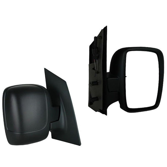 Citroen Dispatch 2007-> Cable Adjust Wing Door Mirror Single Glass Drivers Side