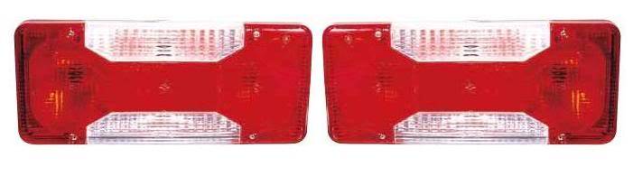 Fiat Doblo MK2 2010-> Rear Tail Lights 1 Pair O/S & N/S