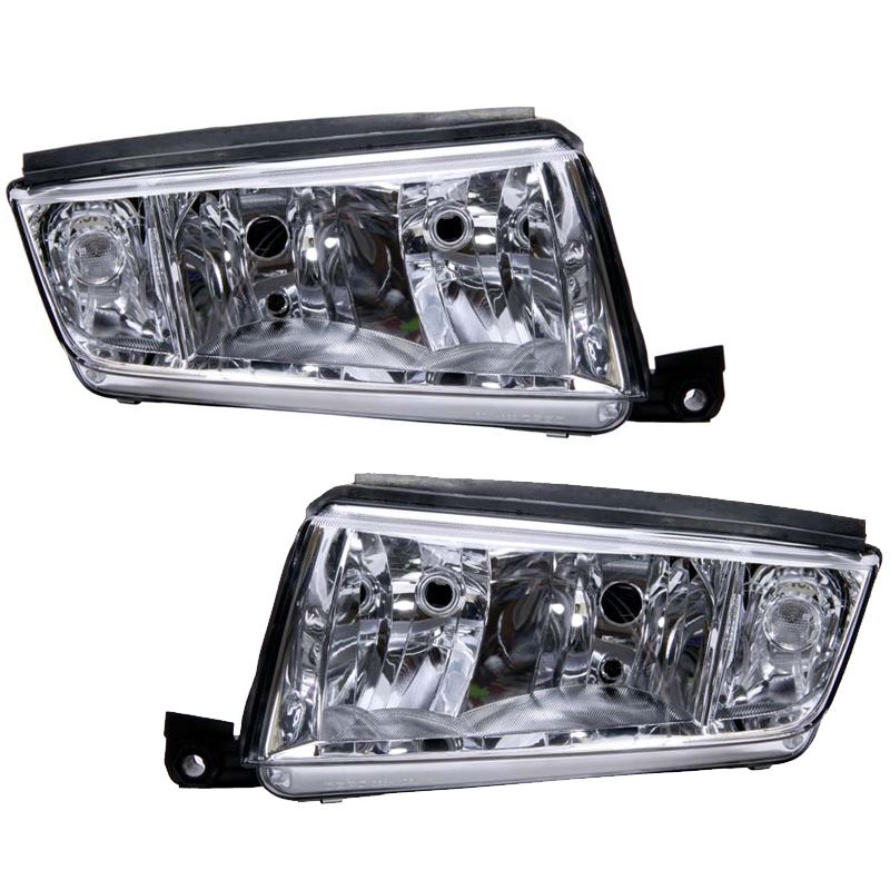 Skoda Fabia MK1 2000-2004 Headlights Headlamps 1 Pair O/S & N/S