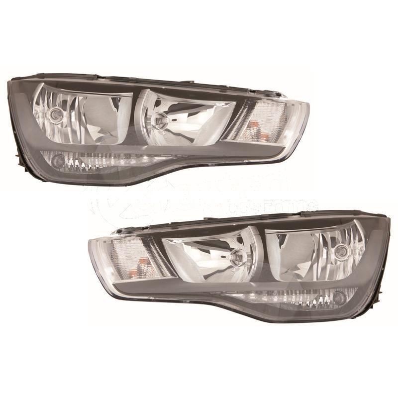 Audi A1 2010-2015 Headlights Headlamps Pair Left & Right