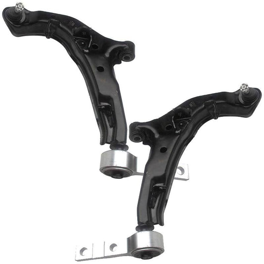 For Nissan Primera P12 2002-2008 Lower Front Wishbones Suspension Arms Pair