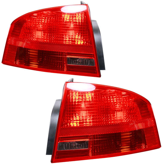 Audi A4 MK2 Saloon 2004-2008 Rear Tail Lights 1 Pair O/S & N/S