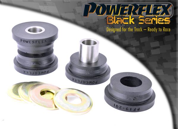 For Ford Escort RS Turbo Series 1 PowerFlex Black Front Wishbone Bush Set