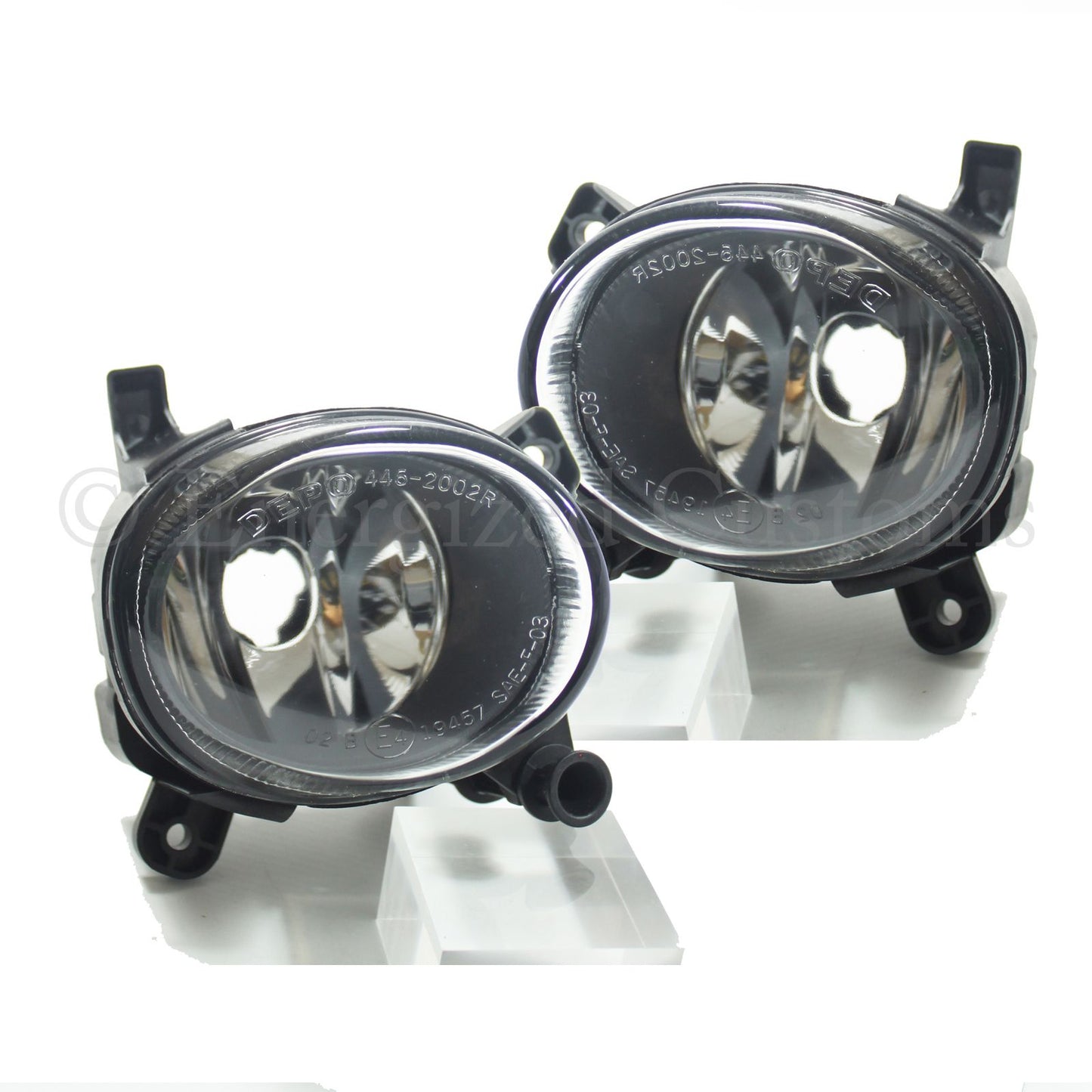 Audi A4 MK3 5/2008-5/2012 Front Fog Light Lamps 1 Pair O/S & N/S