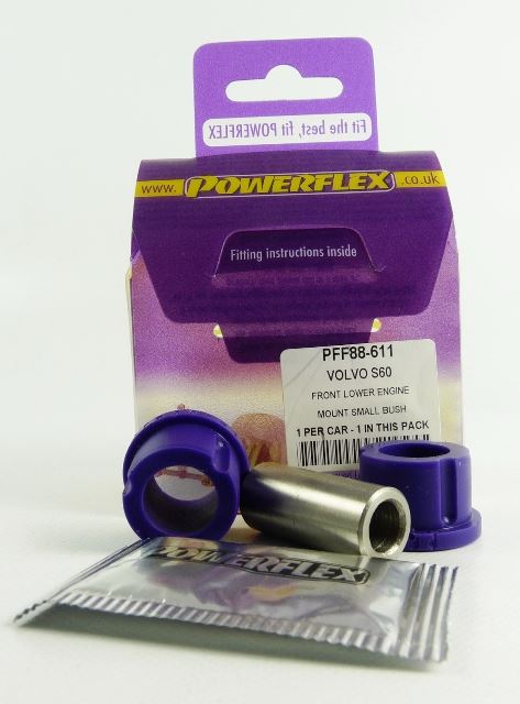 For Volvo S70 up to 2000 PowerFlex Front Lower Engine Mount Small Bush