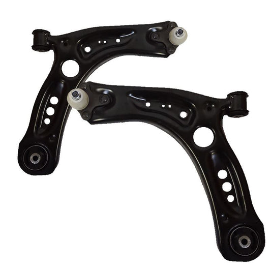 For Audi A3 2012-2017 Front Lower Wishbones Suspension Arms Pair