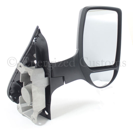 Ford Transit Van Mk7 4/2006-> Manual Short Arm Wing Door Mirror Drivers Side